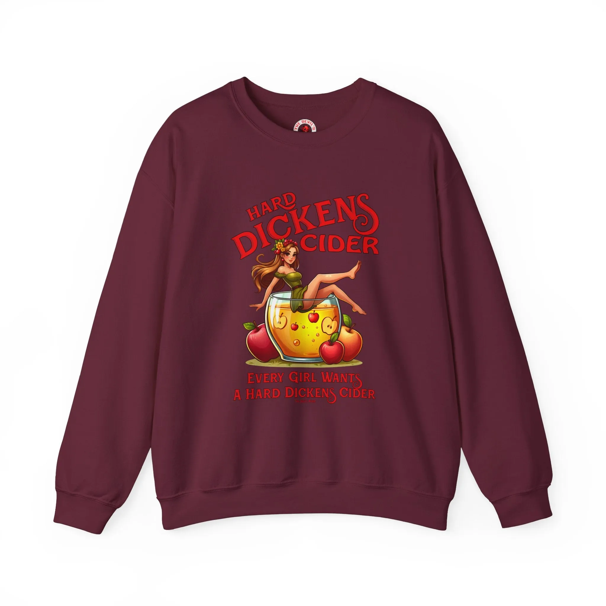 Hard Dickens Cider Crewneck Sweatshirt