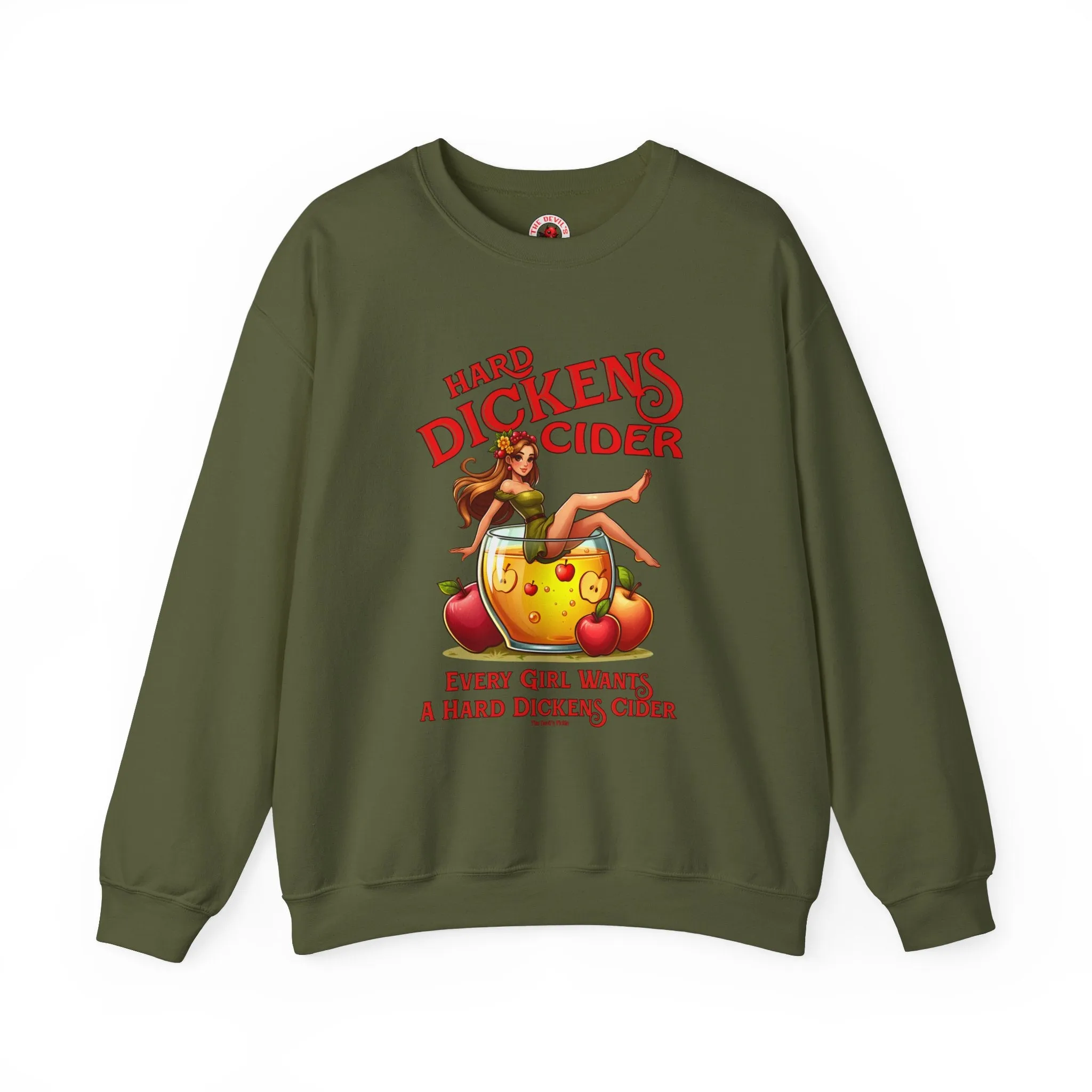 Hard Dickens Cider Crewneck Sweatshirt