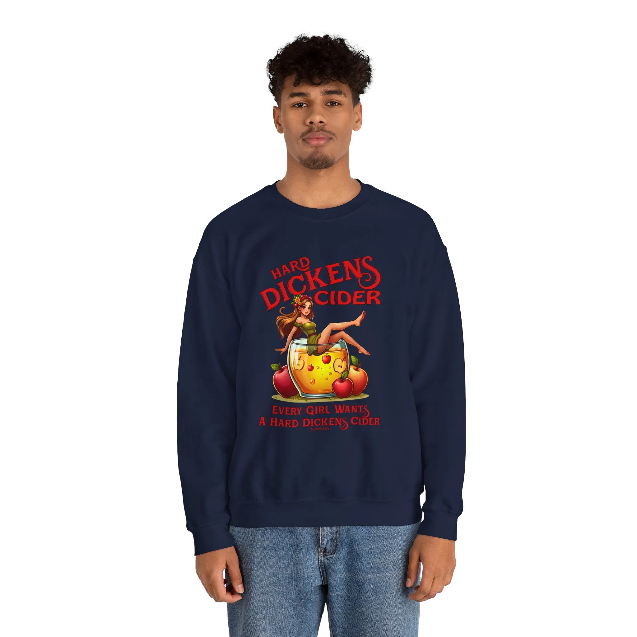 Hard Dickens Cider Crewneck Sweatshirt