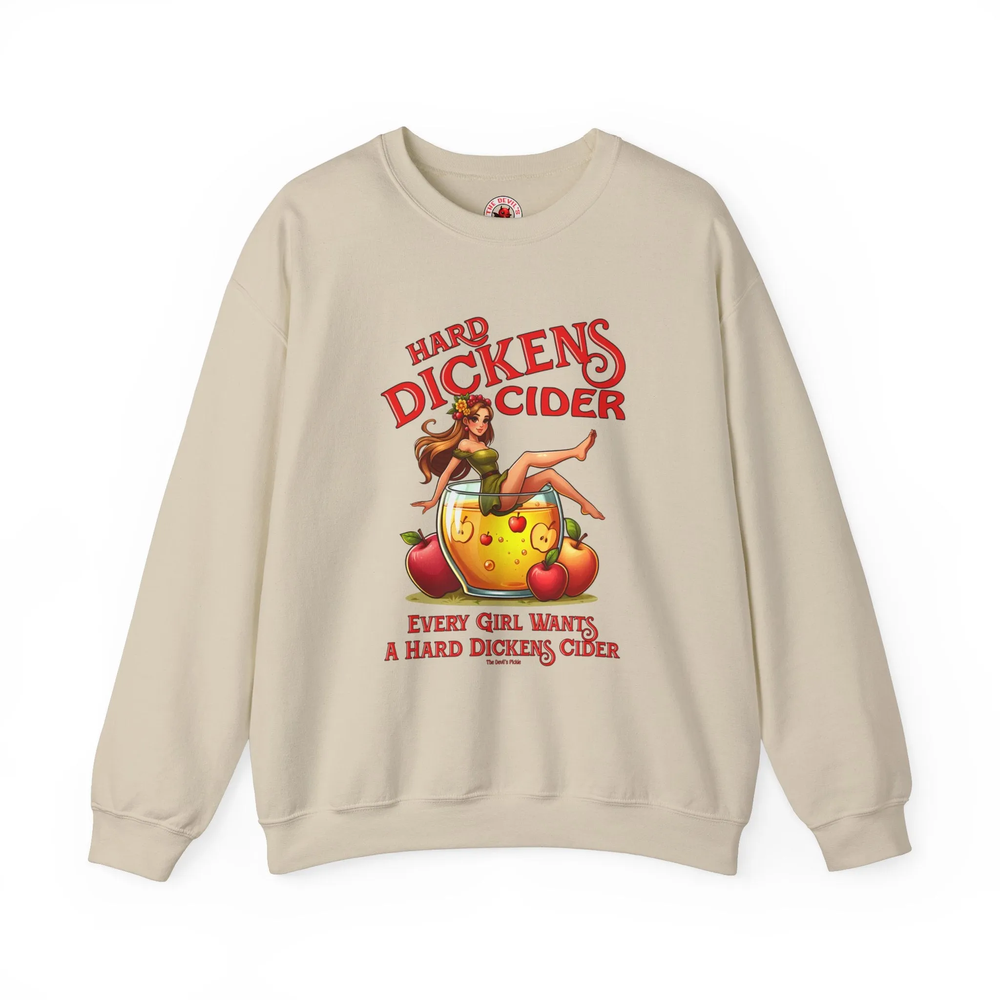 Hard Dickens Cider Crewneck Sweatshirt