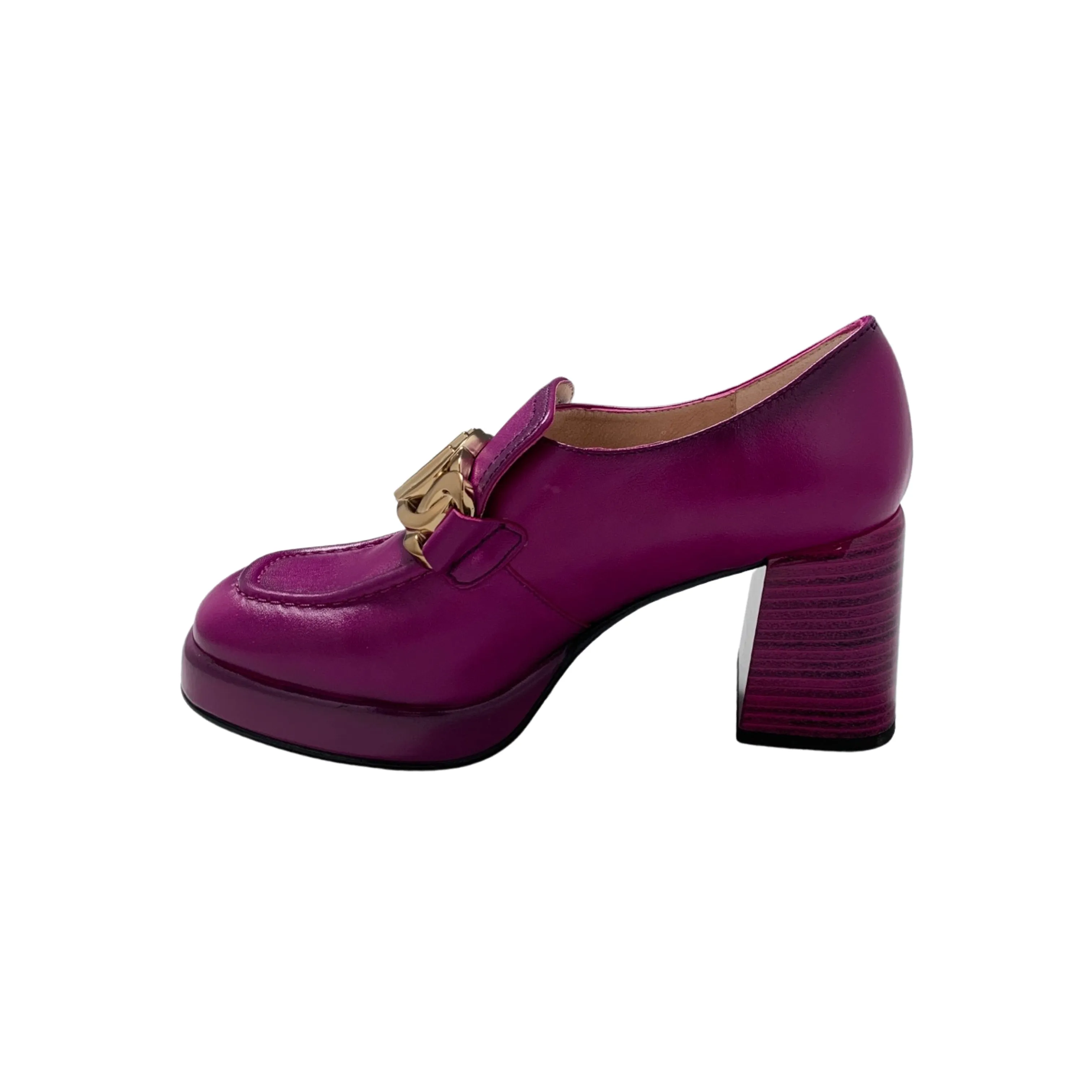 HI233022 Tokio Magenta Block Heel