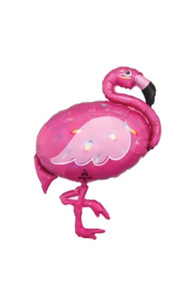 Iridescent Flamingo Balloon