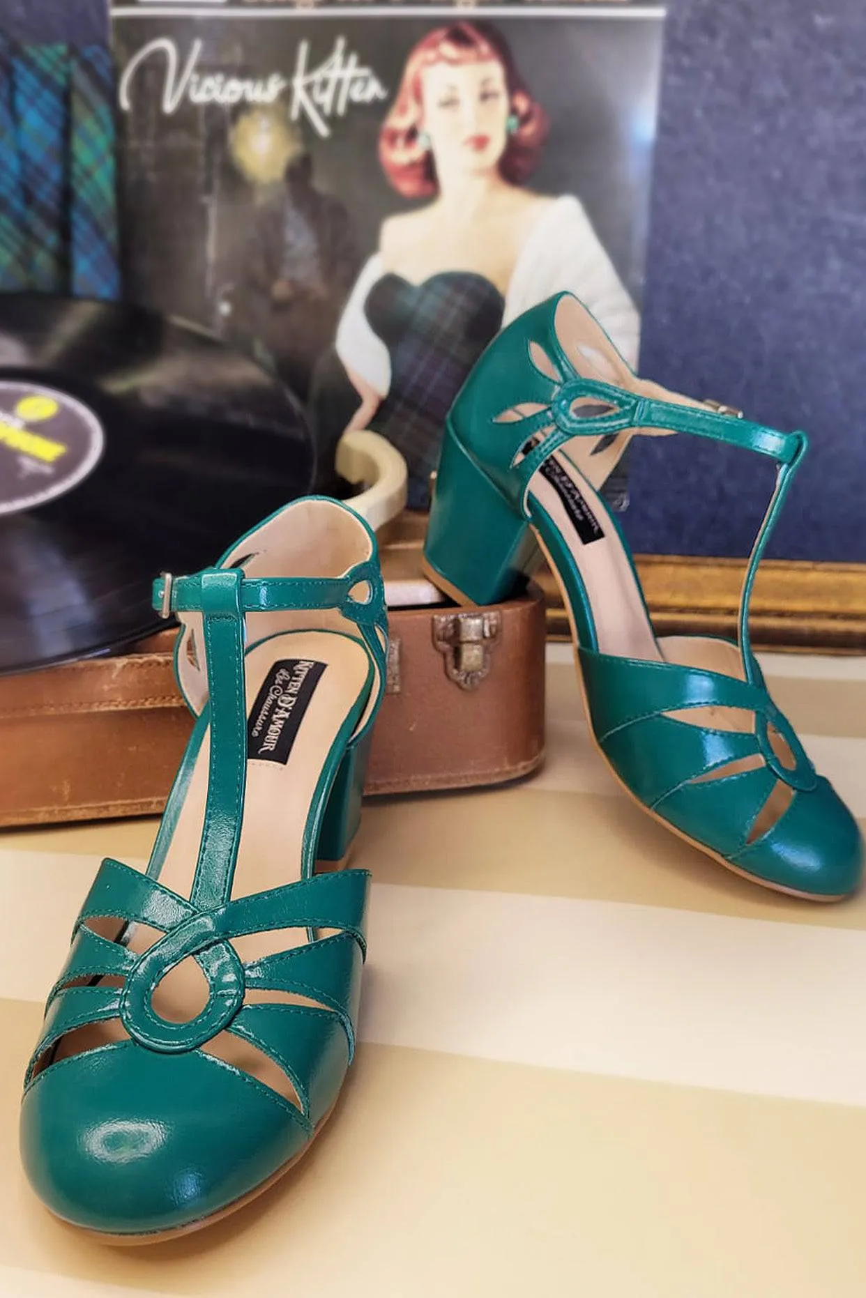 Jazz Shoe (Teal Green)