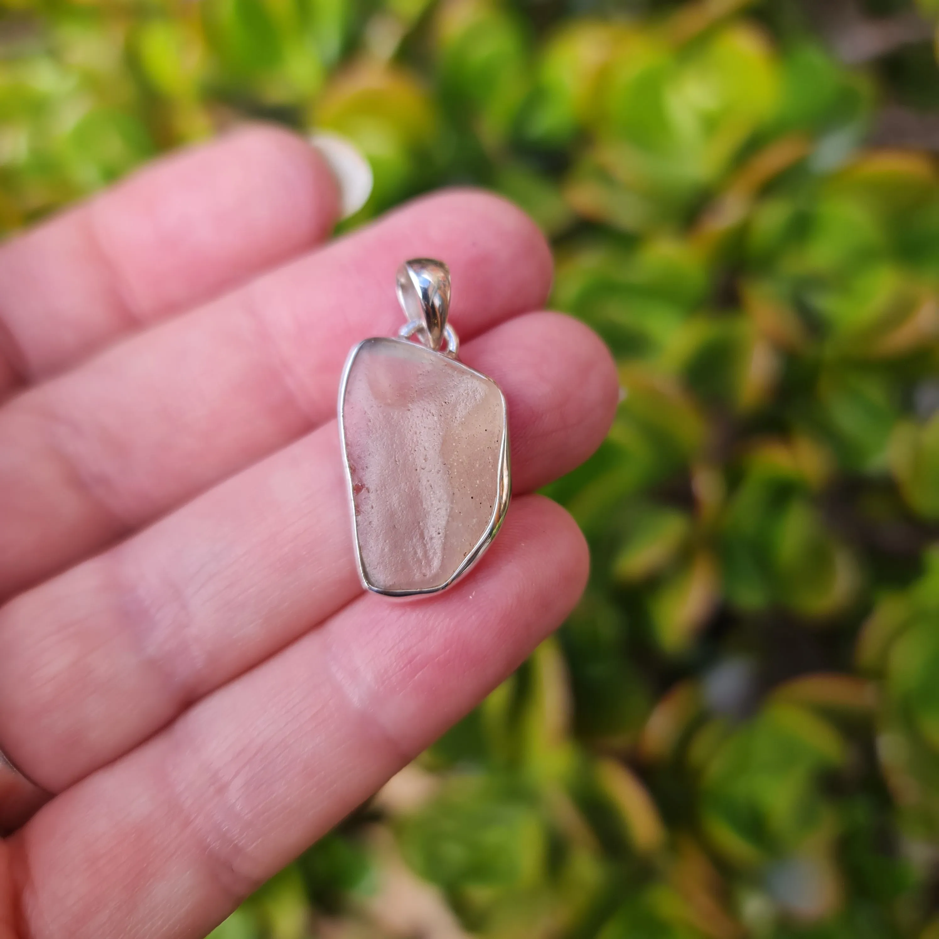 Libyan Desert Glass Meteorite pendant