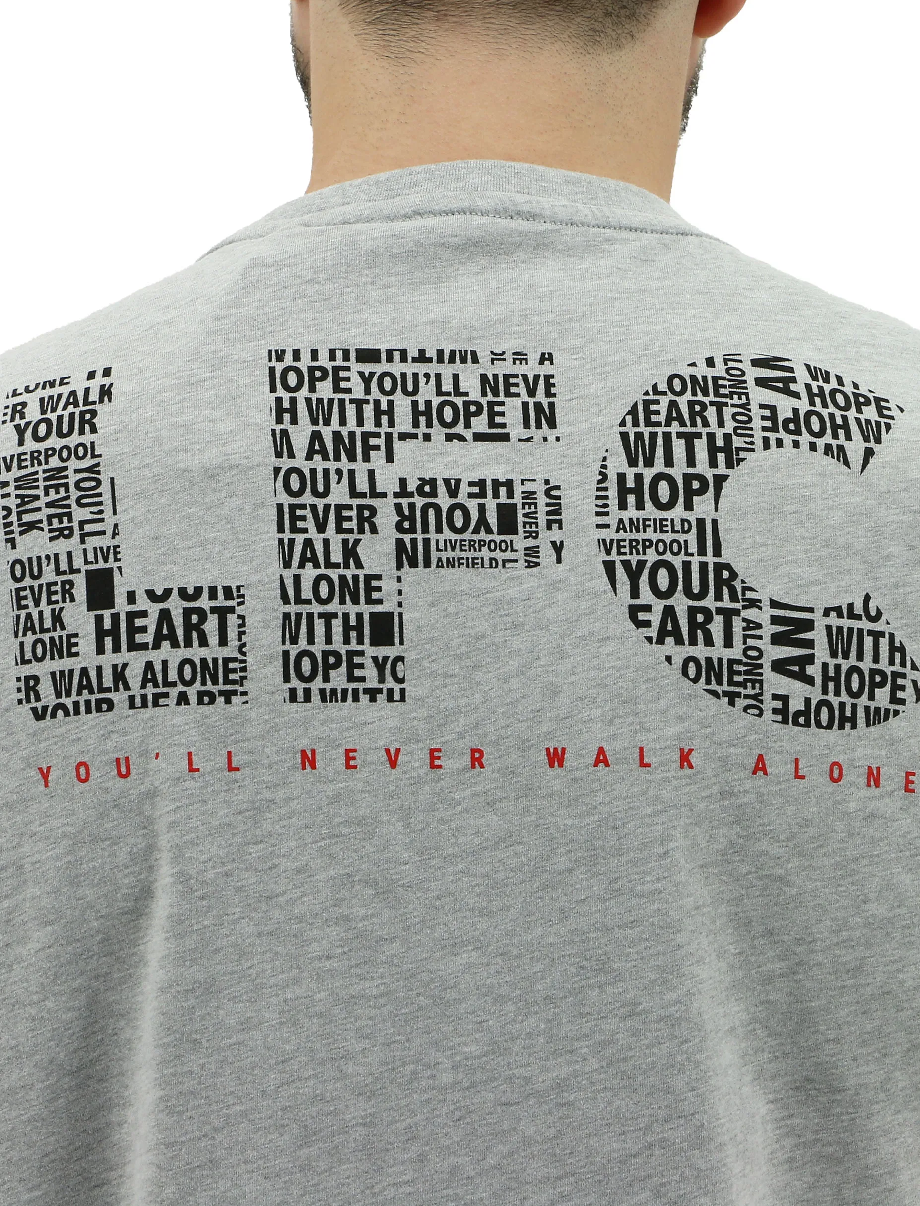 Liverpool FC Grey YNWA Muscle Tee