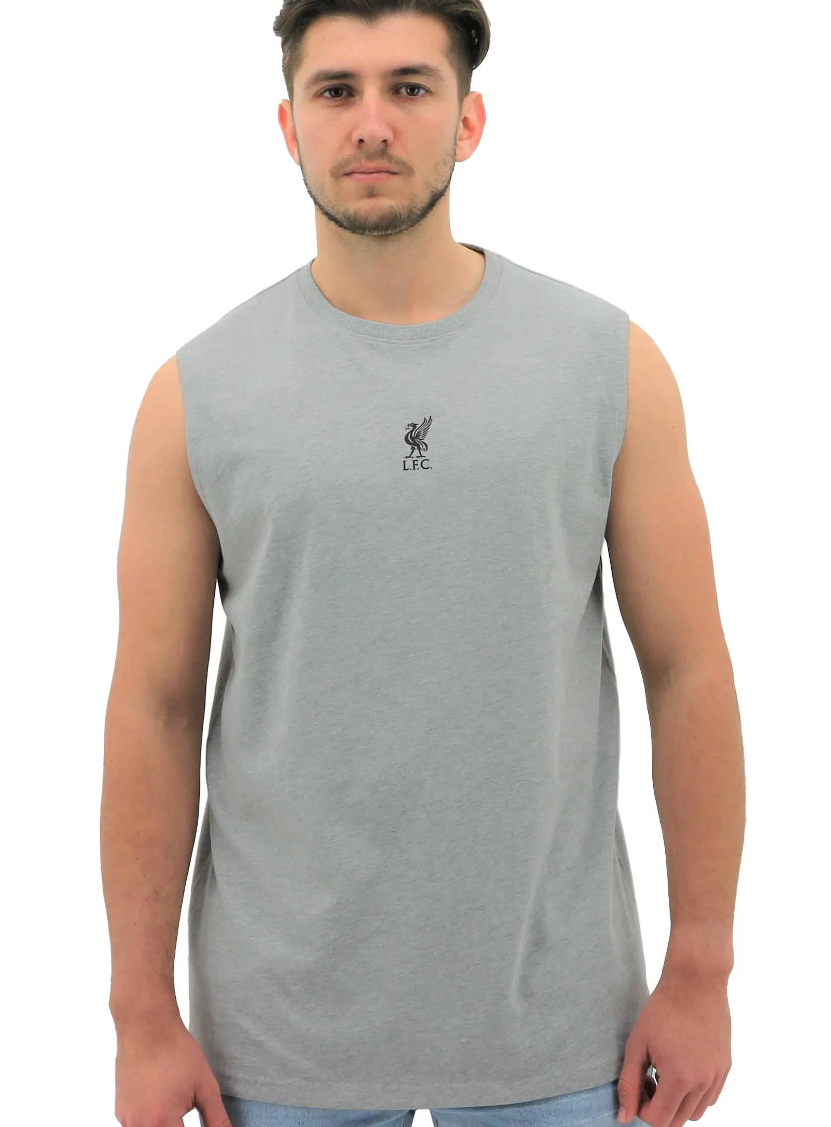 Liverpool FC Grey YNWA Muscle Tee