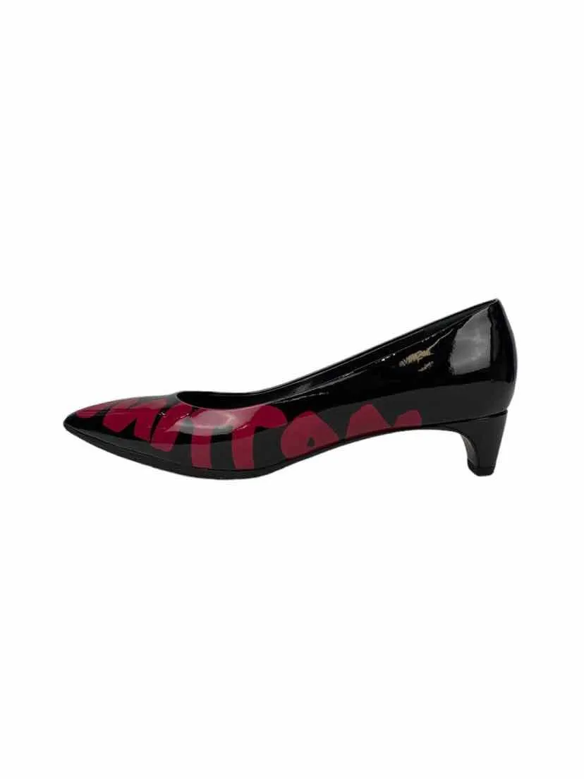 Louis Vuitton Graffiti Patent Leather Pumps