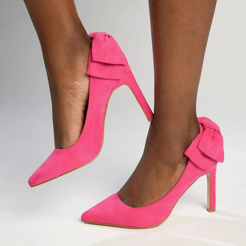 Madison Kessa Court Heels - Hot Pink