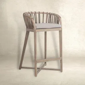 MALAWI TUB BARSTOOL - NATURAL