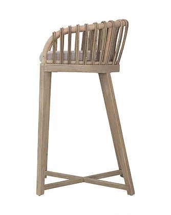 MALAWI TUB BARSTOOL - NATURAL