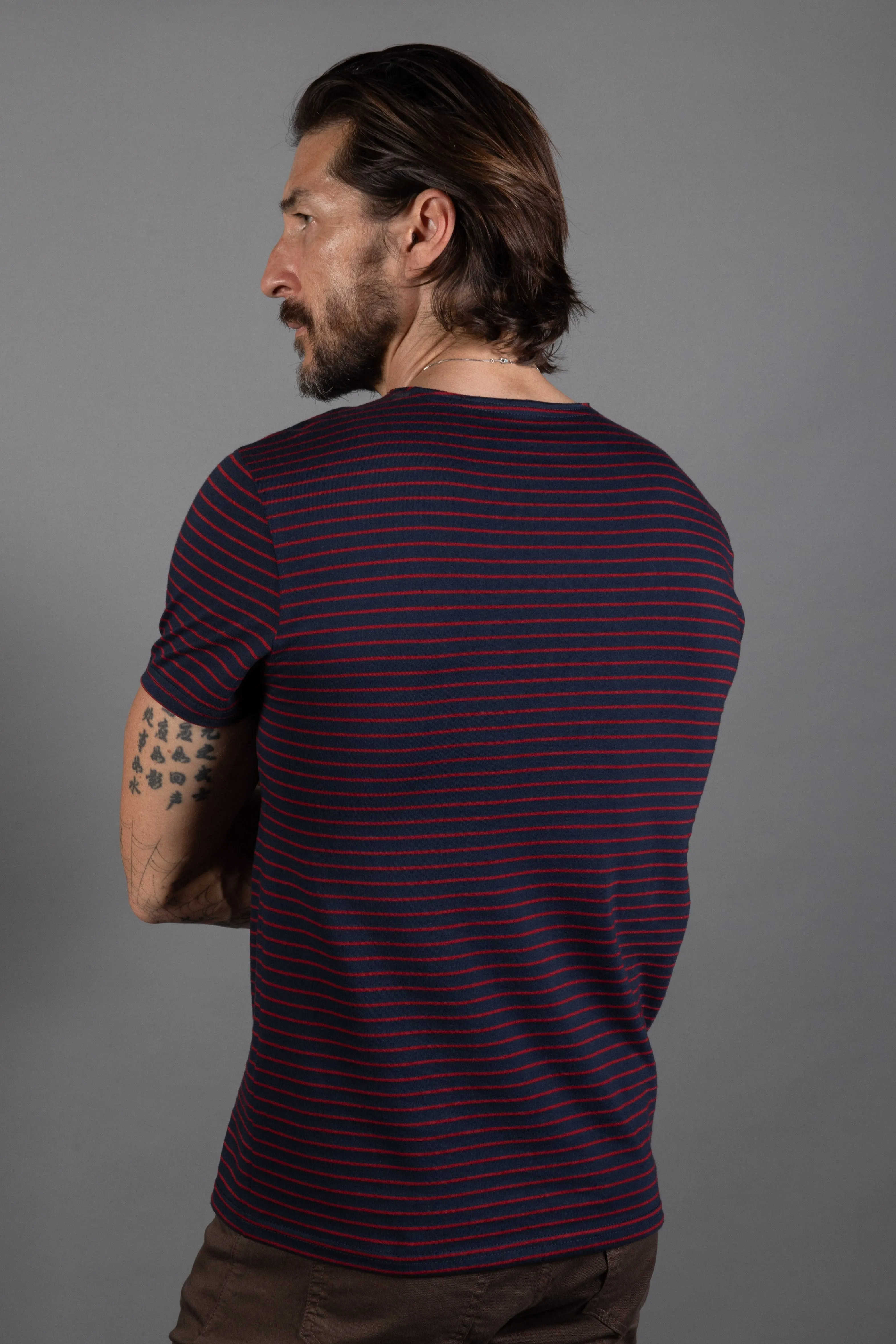 Men's Sailor Pocket Stripe Tee