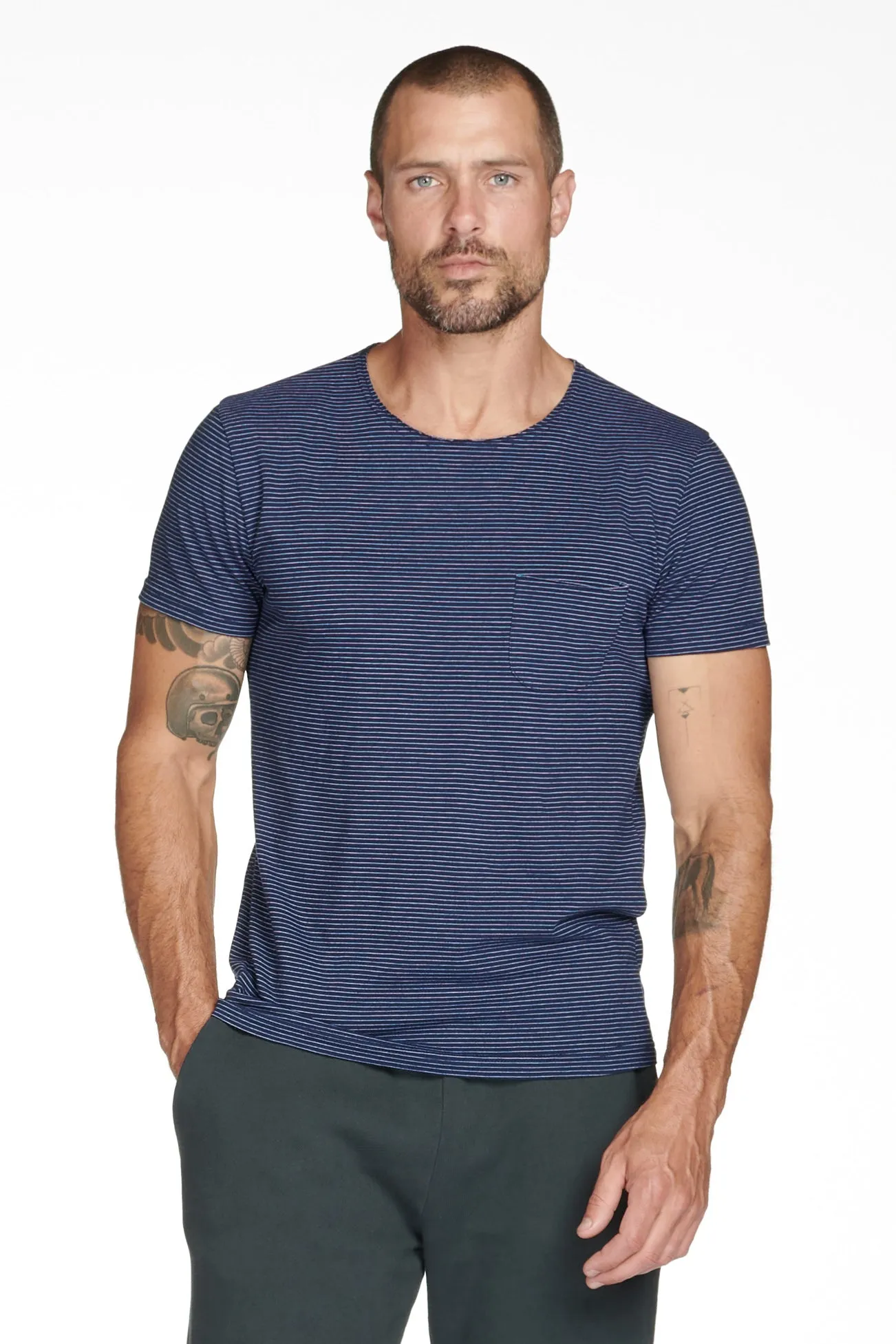 Men's Sailor Pocket Stripe Tee