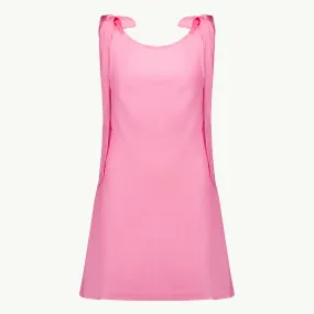 MINI WILMER DRESS BARBIE PINK LINEN