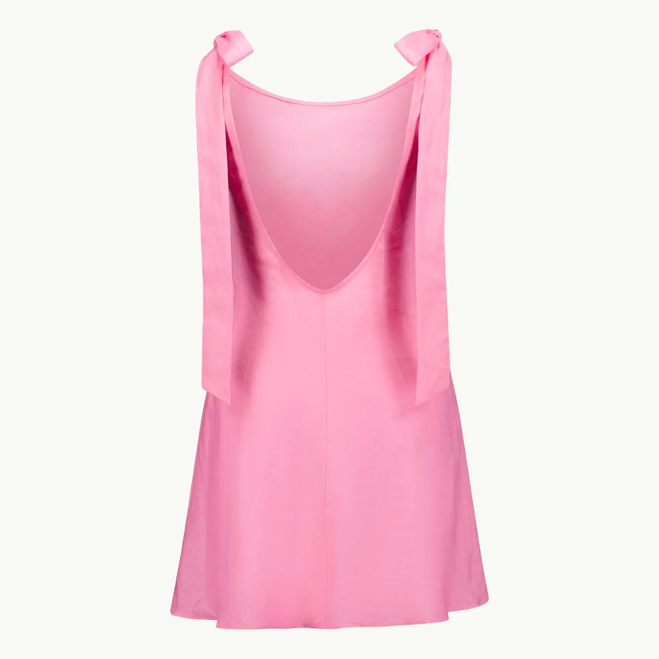 MINI WILMER DRESS BARBIE PINK LINEN