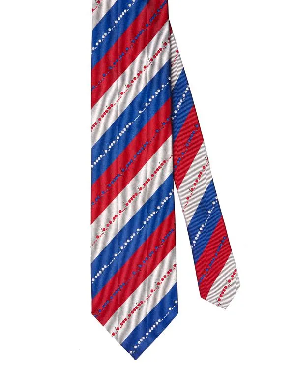 Morse ''God Save The Queen'' Ties