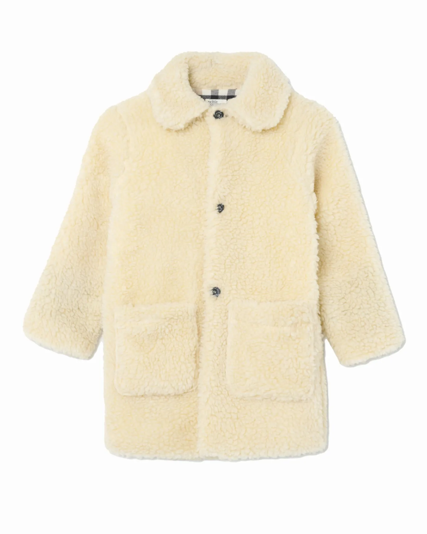 MY LITTLE COZMO MANIFESTO n°1 Faux Shearling Coat