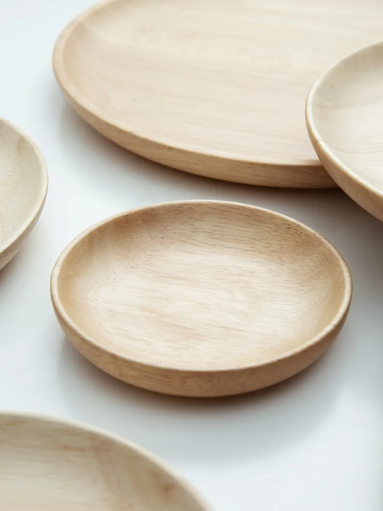 Natural Wood Plate