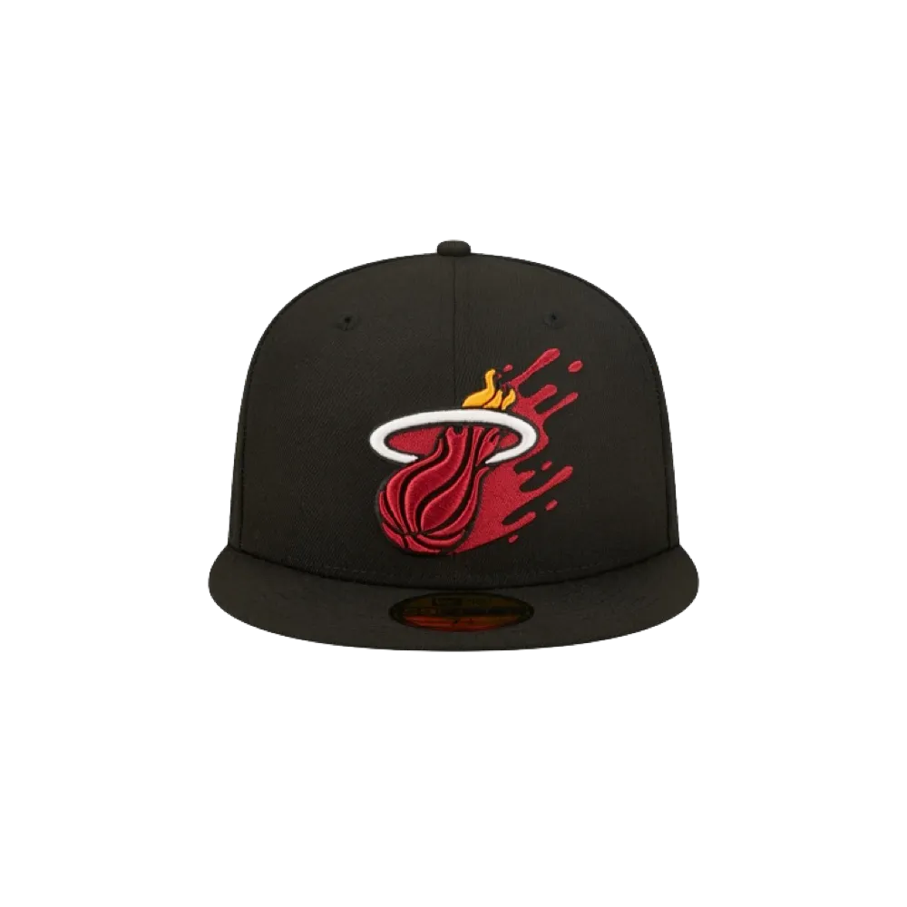 New Era Miami HEAT Splatter Fitted