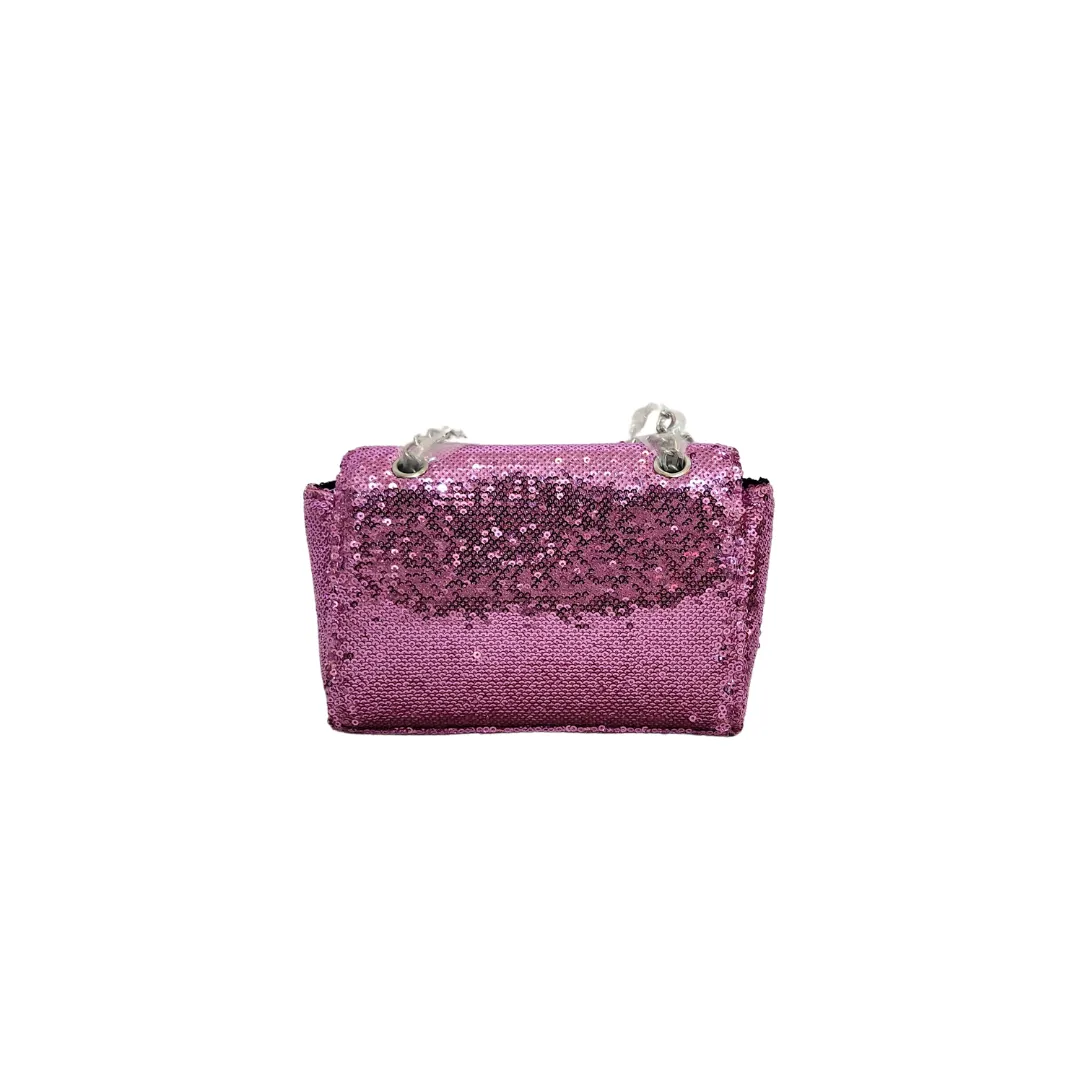 New Look Bright Pink Sequins Crossbody Bag | Brand New |