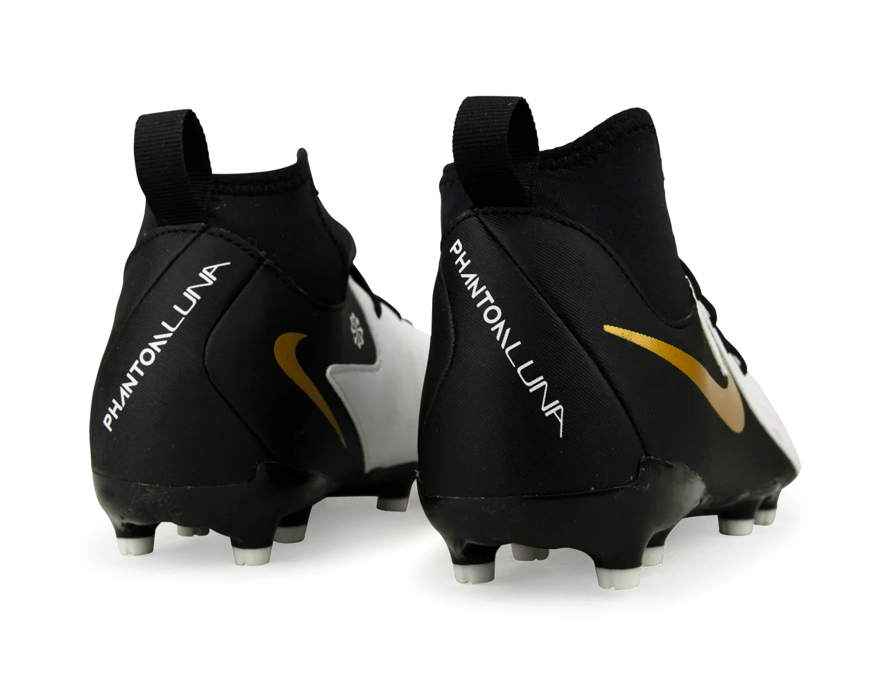 Nike Kids Phantom Luna II Academy FG White/Black/Gold