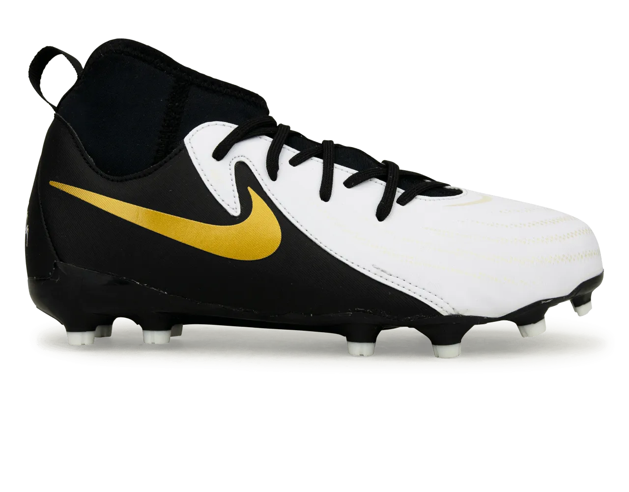 Nike Kids Phantom Luna II Academy FG White/Black/Gold