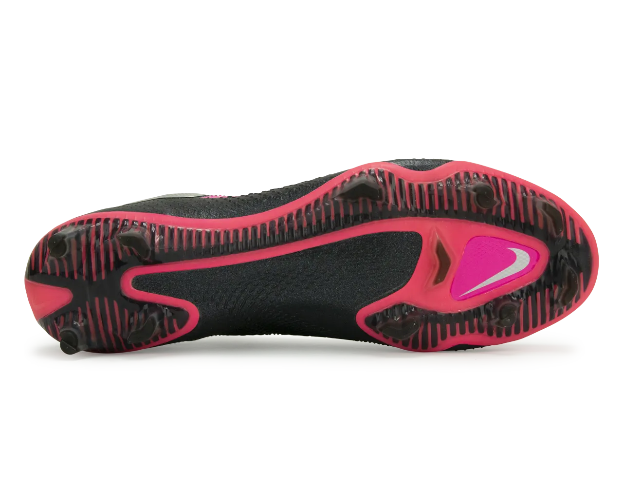 Nike Men's Phantom GT Elite FG Black/Pink Blast/Metallic Silver