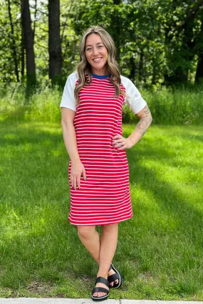 Ollie Dress- Red