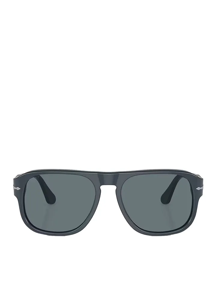 Persol Jean PO3310S Sunglasses Dusty Blue / Dark Blue Polar