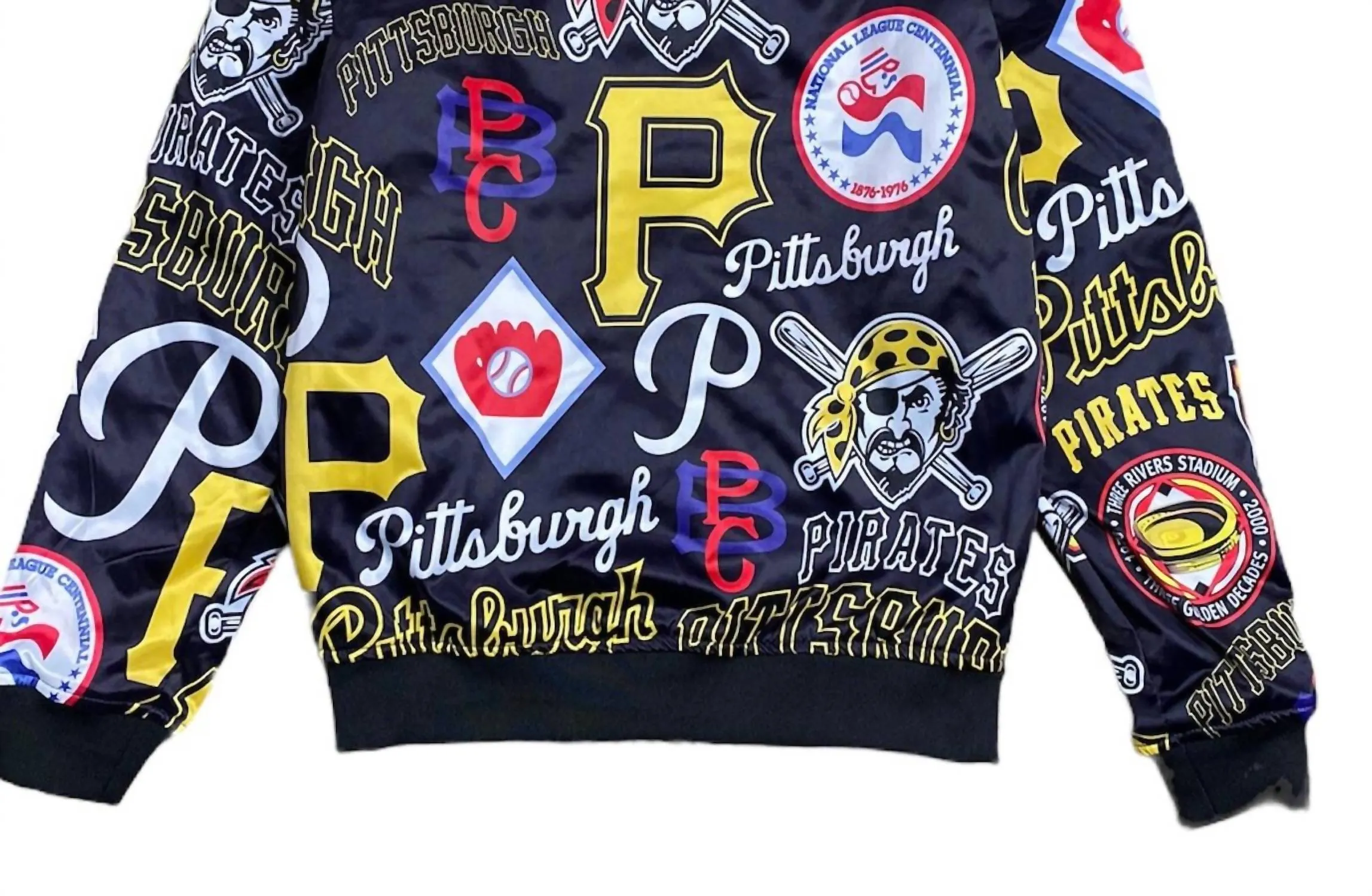 Pittsburgh Pirates Track Jacket In Black