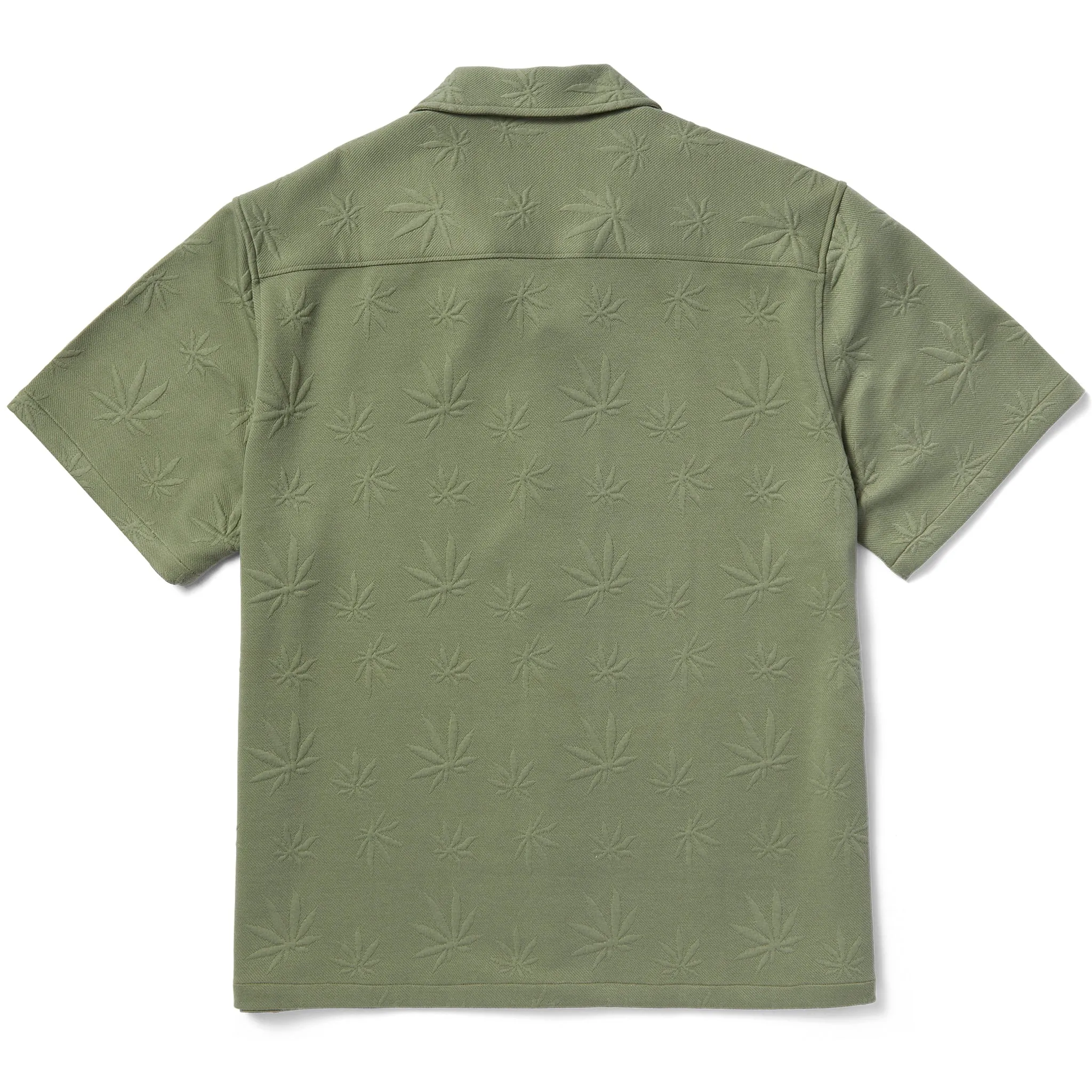 Plantlife Jacquard Shirt (Moss Green)