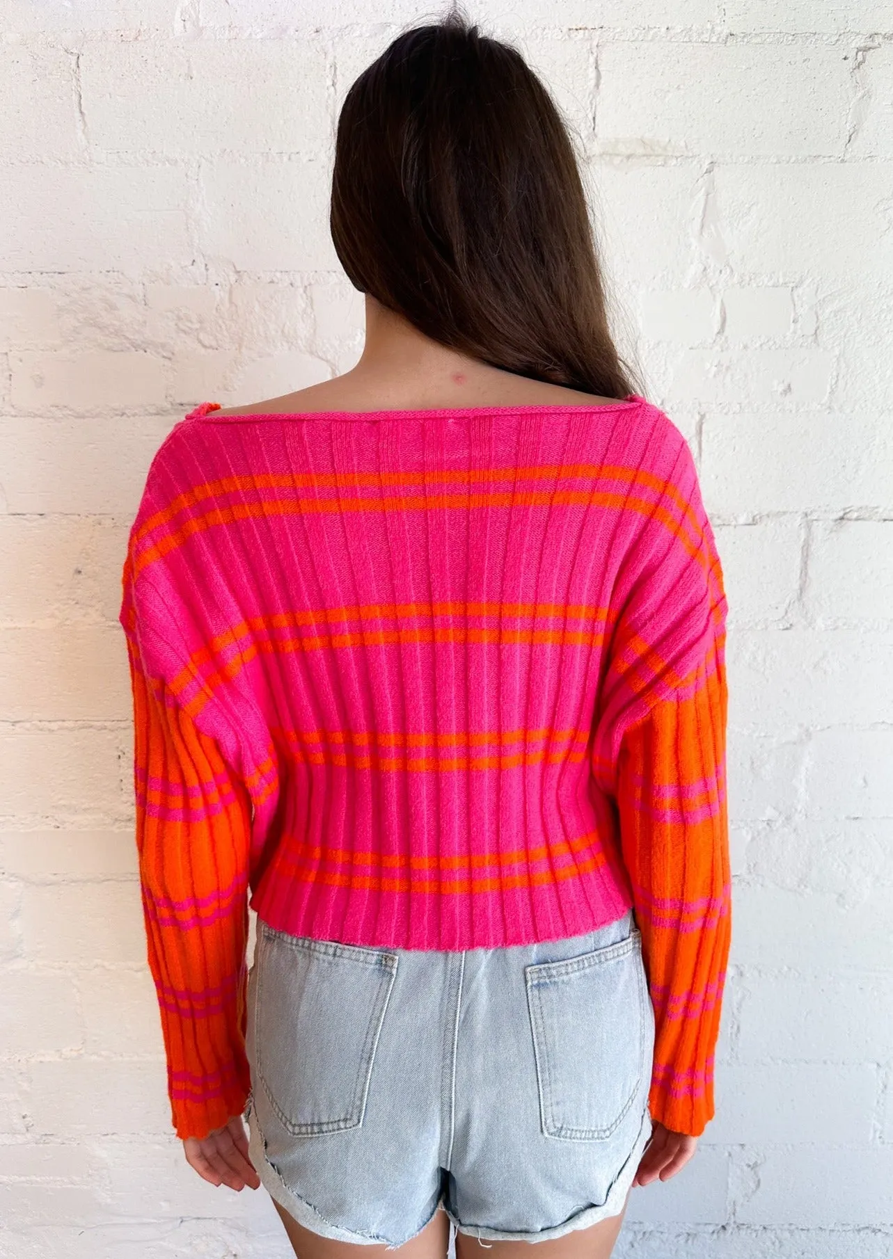 Pop Stripe Sweater