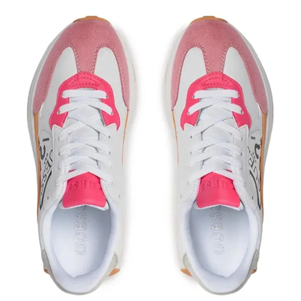 Scarpe Donna GUESS Sneakers White - Pink Linea Calebb