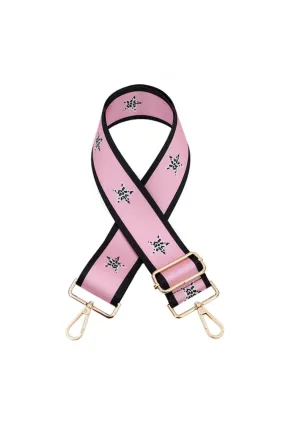 STAR SPOTTING BAG STRAP LIGHT PINK