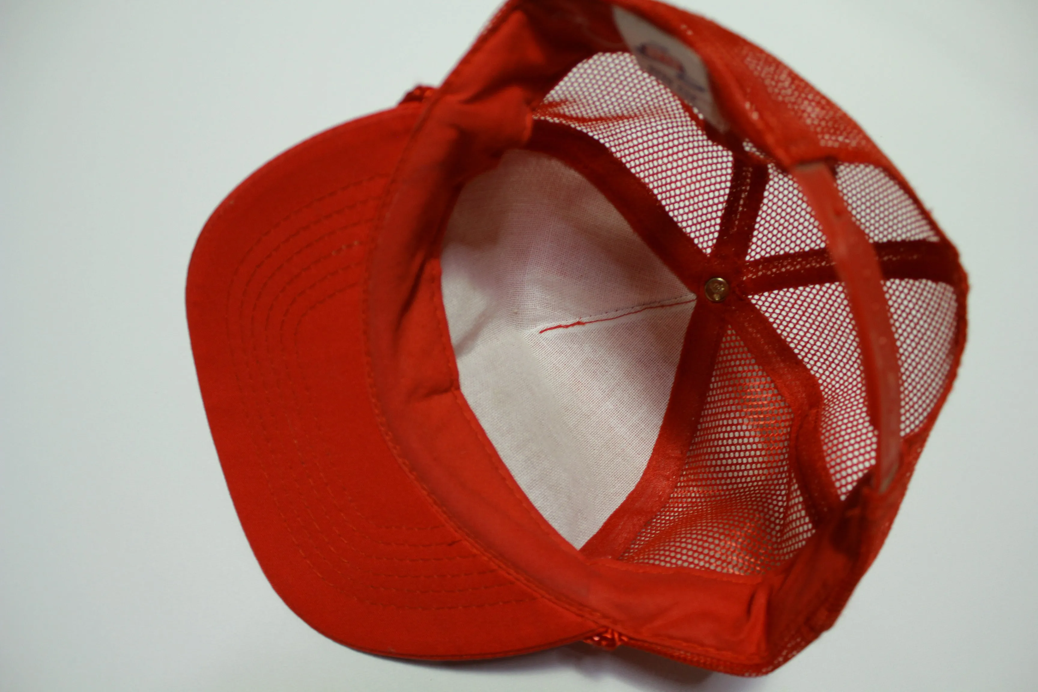 Steel Siding Supply Vintage Foam Mesh 80s Adjustable Back Snapback Hat