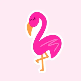 Sticker - Flamingo