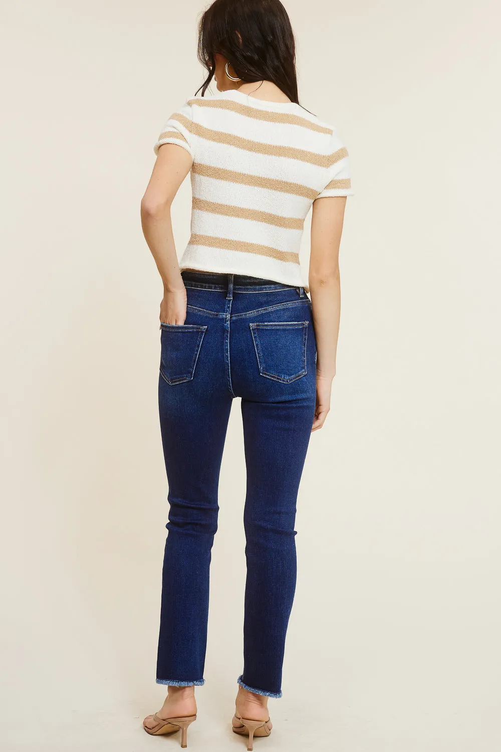 Straight Leg Blue Denim