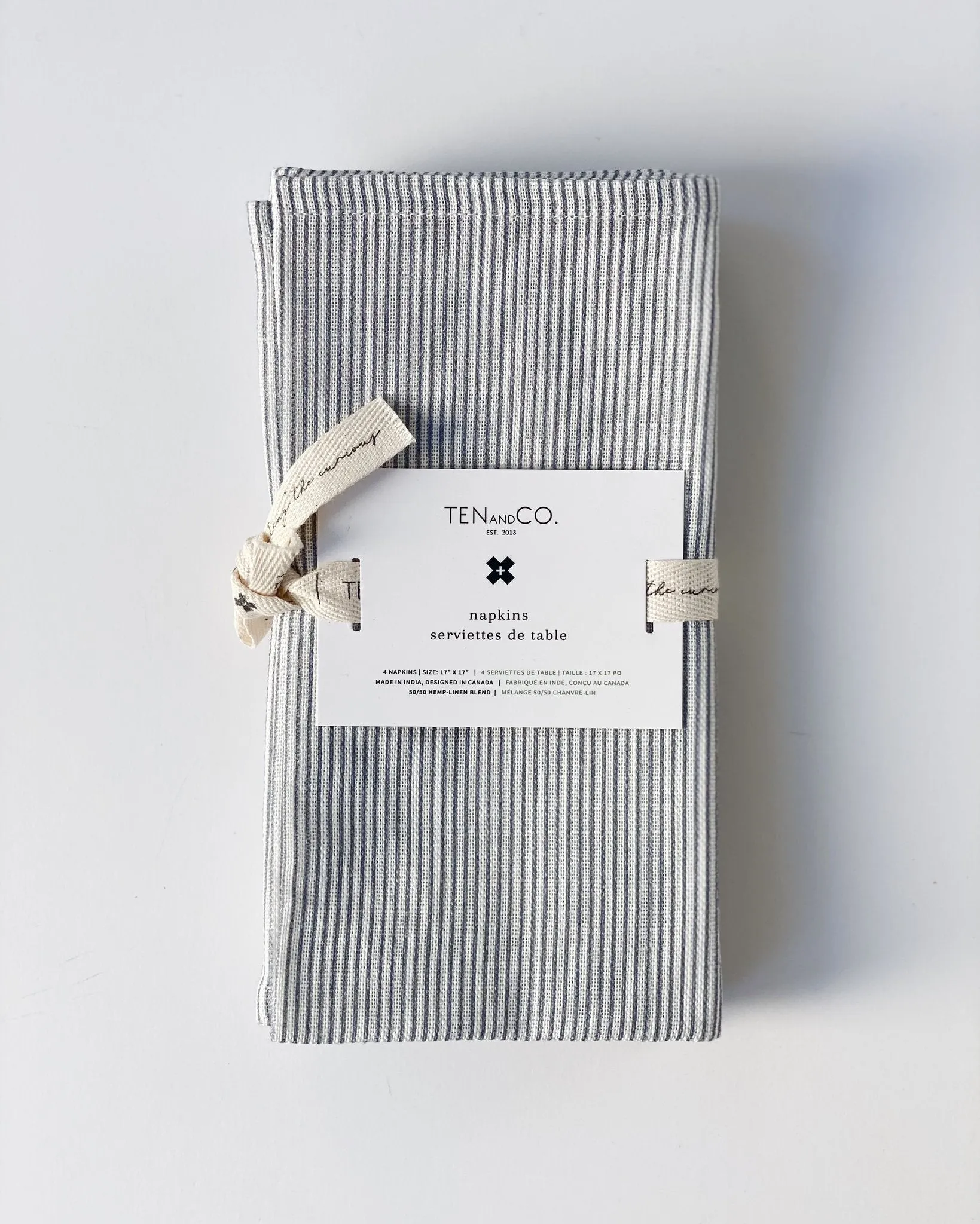 Striped Reusable Everyday Napkins