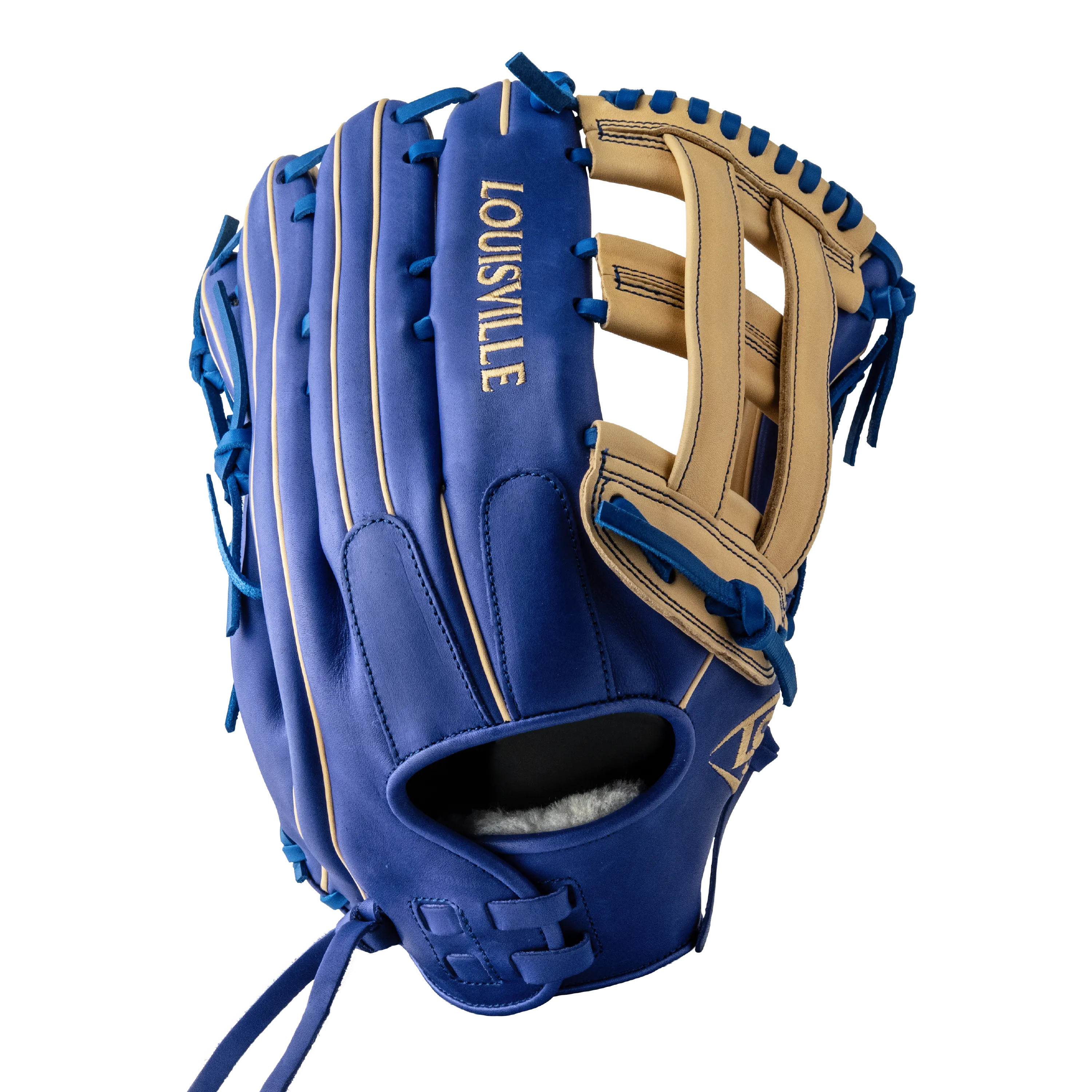 Super Z Slowpitch Fielding Glove 24 - Cream - Royal