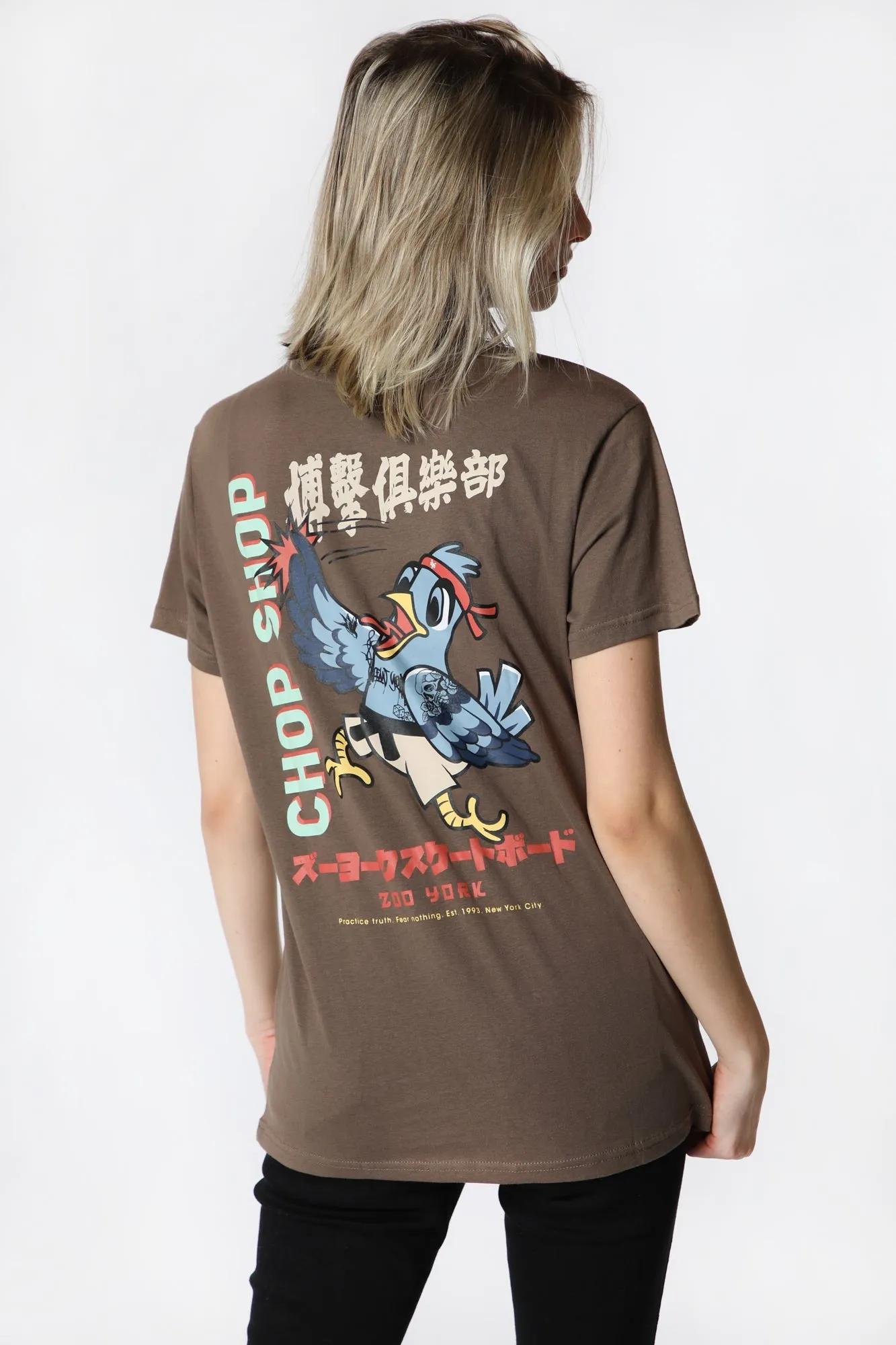 T-Shirt Imprimé Chop Shop Zoo York Unisexe