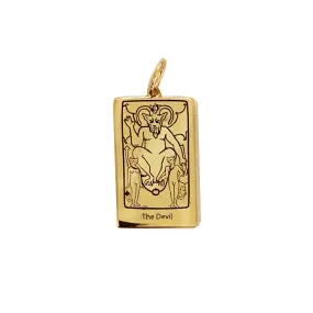 The Devil Tarot Charm