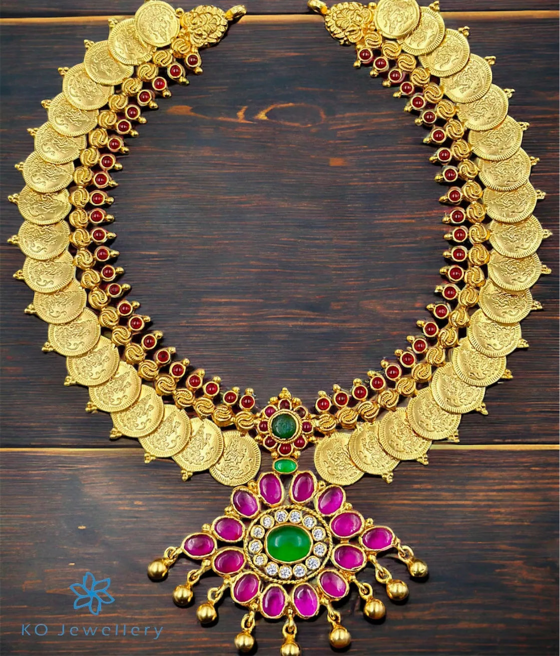 The Kemp Laxmi Kasu-malai Necklace