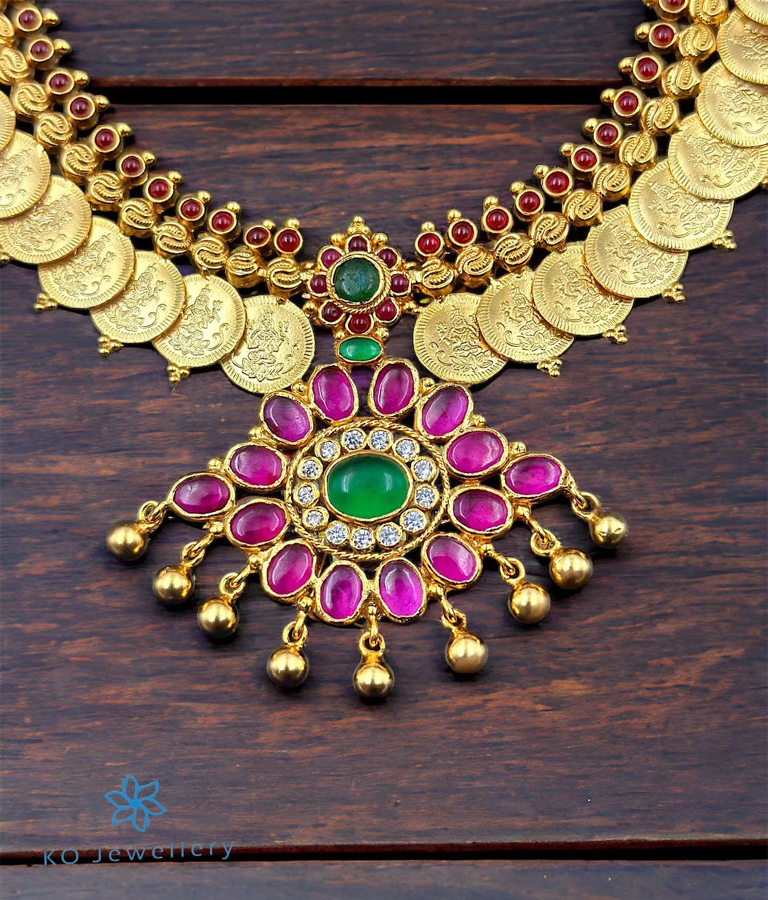 The Kemp Laxmi Kasu-malai Necklace