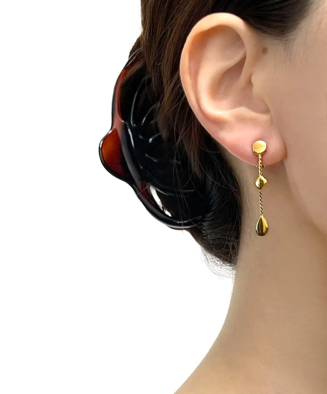 【USA輸入】 ヴィンテージ TRIFARI シンボル イヤリング/Vintage TRIFARI Symbols Clip On Earrings