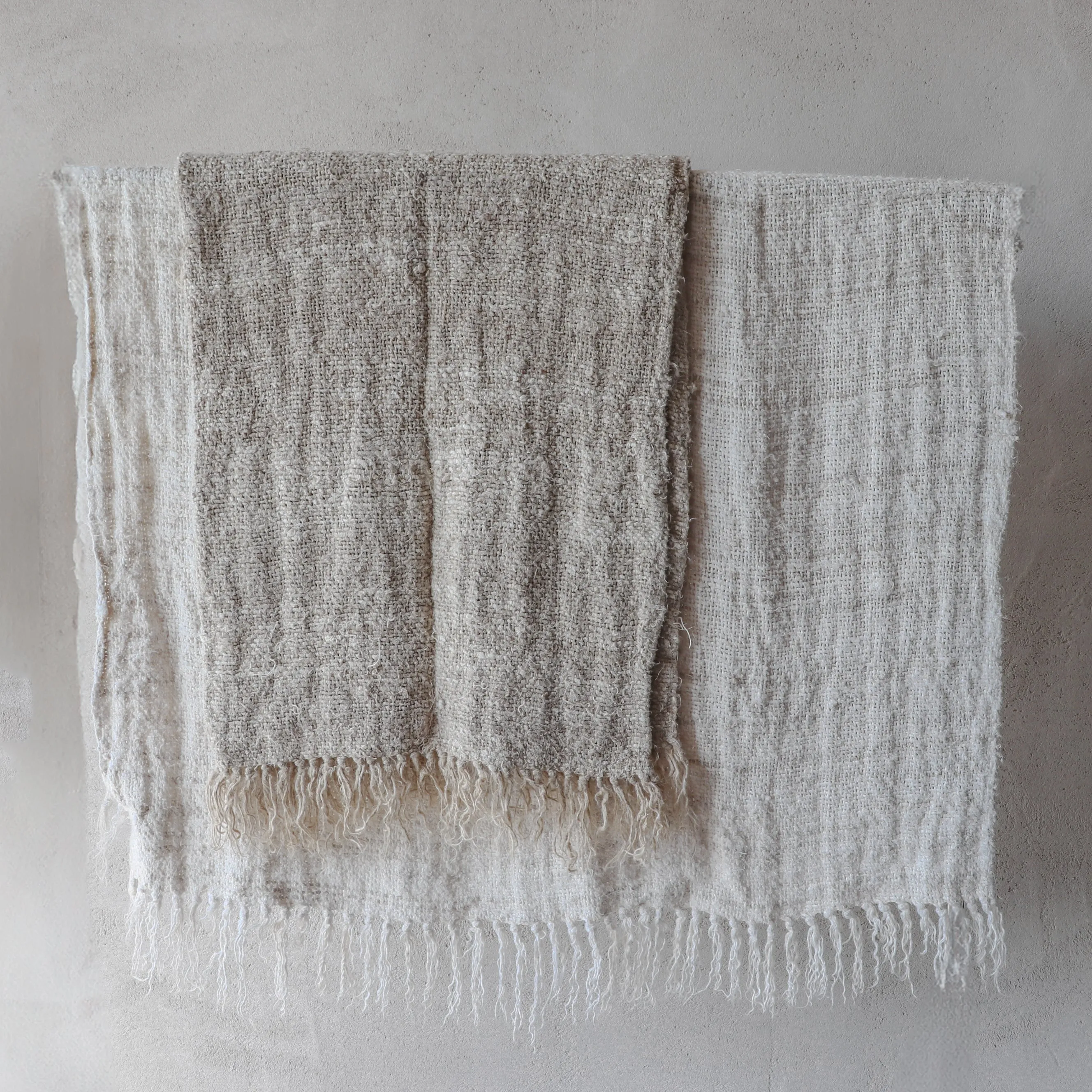 WABI LINEN THROW | NATURAL