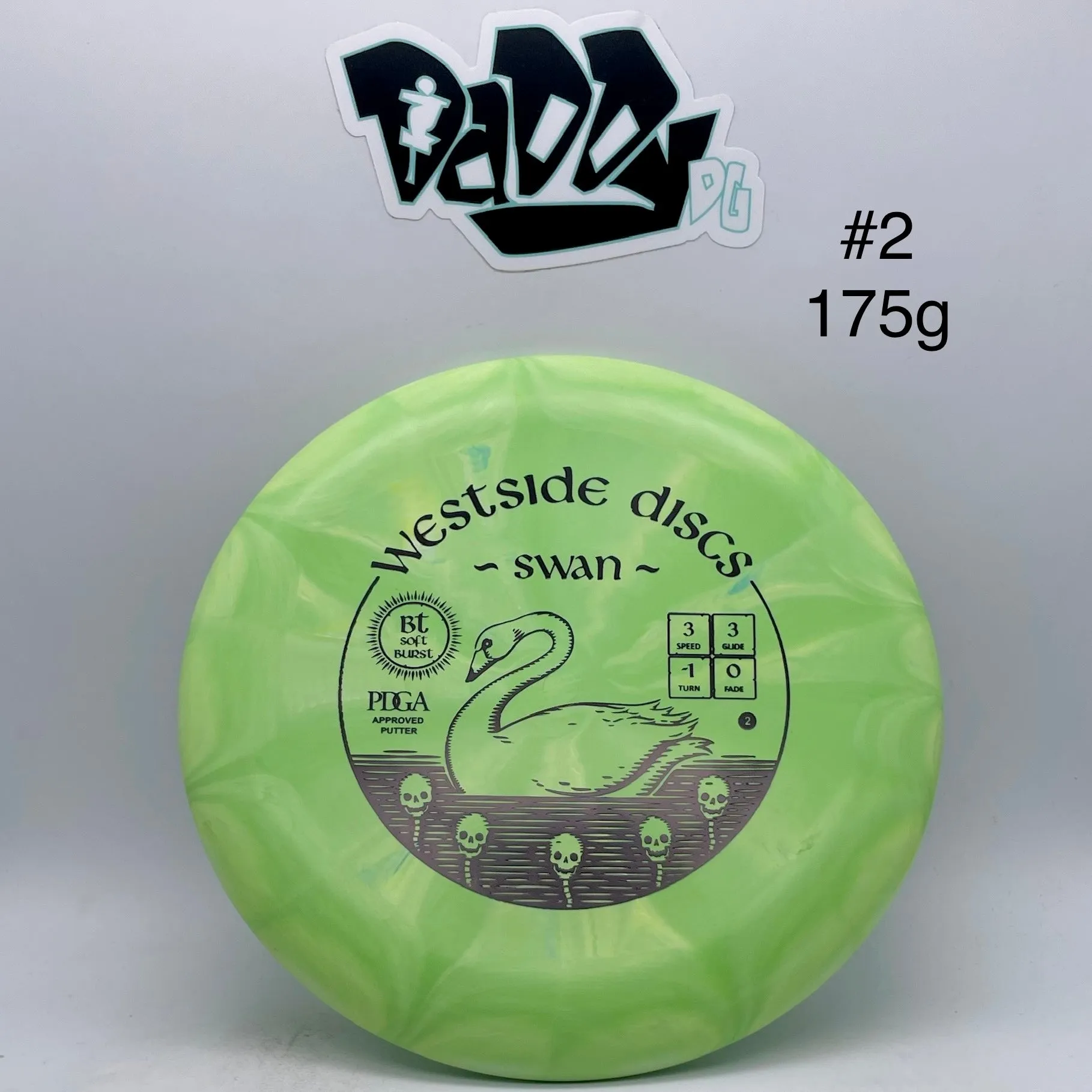 Westside Discs Swan 2 BT Soft Burst Putt & Approach