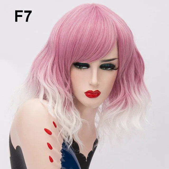 Wig Queen Mulan (Pink White)